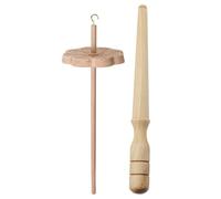 Cohete de roscas - Rueda de eje elegante, herramienta de hilado de madera natural | Accesorio de artesanía textil para proyectos de tejer, tejer, ganchillo, creación manual y ocio hilado