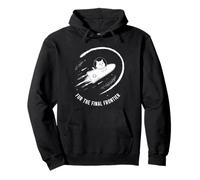 Cohete Space Cat "Fur the Final Frontier" Sudadera con Capucha