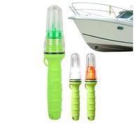Cohetes de señalización náutica | Accesorio de pesca impermeable de 3 piezas, indicador de socorro electrónico para embarcaciones, para hombre marido y papá, yate, kayak, orilla y muelle río marino de
