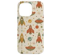 Cohetes Retro y OVNI Modern Atomic Sci-Fi Rocket Century Carcasa para iPhone 14 Pro MAX