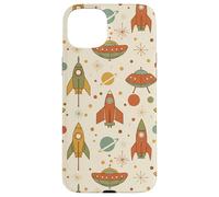 Cohetes Retro y OVNI Modern Atomic Sci-Fi Rocket Century Carcasa para iPhone 15 Plus