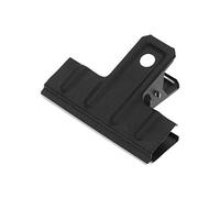 Coideal Clips de metal negro Bulldog de 7,6 cm, paquete de 10 abrazaderas de papel grandes para archivos de oficina, sellado de bolsas de alimentos de cocina, lienzo artístico, tablero de dibujo