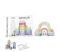 COIL Bloques de construcción magnéticos, azulejos magnéticos, bloques magnéticos, juguetes para niños, bloques de construcción coloridos, juegos de juguetes de construcción, imanes, piezas magnéticas