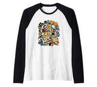 Coil Board Calm Quilling Rizos Papel Camiseta Manga Raglan