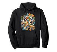 Coil Board Calm Quilling Rizos Papel Sudadera con Capucha