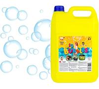 COIL Burbujas de jabón líquidas para bodas, cumpleaños infantiles, fiestas de verano, pompas de jabón de colores para niños y adultos, para burbujas gigantes y burbujas de jabón normales, 5 l