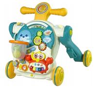 COIL Carrito 5 en 1 para bebé, con música y luz, altura regulable, color verde