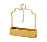 Coil Incense Holder with Ash Catcher Heat-Resistant Metal Handle