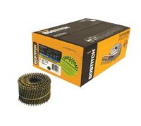 Coil Siding Nail, 2.5 x .092-In. Galvanized Ring Shank, 3,600-Pk. -C8R90BDG