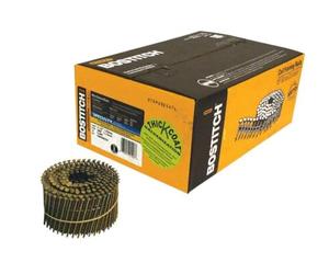 Coil Siding Nail, 2.5 x .092-In. Galvanized Ring Shank, 3,600-Pk. -C8R90BDG