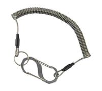 Coiled Lanyard Anti Loss - Lanyard Heavy Duty Retractable Accessories | Retractable Tether For Fishing - Rods Pliers Boating Paddles Kayak Hiking Camping Mountaineering Climbing Trekking Sailing