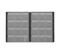 Coin Collection Storage - Transparent Display Book, 120 Compartments