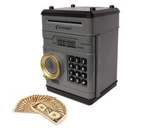 Coin Collector - Electronic ATM Box for Kids Fun | with Digital Lock, Interactive Savings Toy, Educational Money Storage, Gift Idea for Boys Girls, Desk Bedroom Playroom