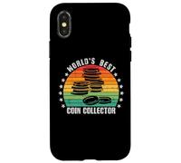 Coin Collector | Numismatist Coin Collecting Numismatics Carcasa para iPhone X/XS