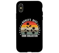 Coin Collector | Numismatist Coin Collecting Numismatics Carcasa para iPhone X/XS
