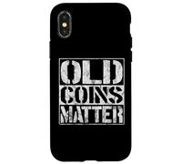 Coin Collector | Numismatist Coin Collecting Numismatics Carcasa para iPhone X/XS