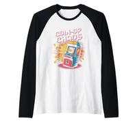 Coin-OP Chaos Pop Culture Retro Videojuego Camiseta Manga Raglan