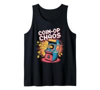 Coin-OP Chaos Pop Culture Retro Videojuego Camiseta sin Mangas