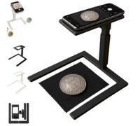 Coin Photography Stand,Overhead Phone Camera Stand,Adjustable Macro Mount