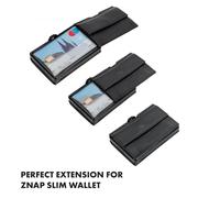 Coin Pocket con tarjeta de protección RFID para ZNAP Slim Wallets 8 y 12 con botón de presión Slimpuro