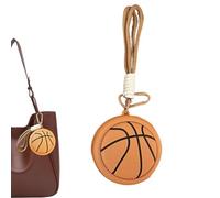 Coin Purse Bag, Sport Theme Ball Shape, Compact Carrying Pouch Feature, Backpack Charm Accessory, Fun Travel Storage Design, Suitable for Cash Lipstick Hair Clips Earrings Candy School Commuting