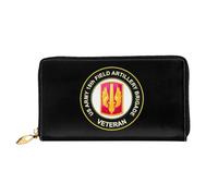 Coin Purse Monedero Veterano De La 18.ª Brigada De Artillería De Campaña del Ejército De Los EE. UU. Monedero Mujer Vintage Coin Purse Moda Billetera Bolsa para Niña, Mejor Amigo, Damas