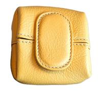 Coin Purse, Portable Change Holder, Compact Functional Stylish Lightweight Design Small Cosmetic Pouch for Travel and Everyday Use, 2.95 Inches, PU Leather
