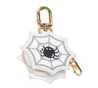Coin Purse Pumpkin Spider Zipper Keychain Cute Gothic Handbag Pendants