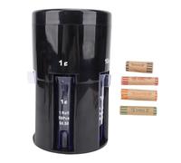 Coin Sorter Machine Automatic Digital Electric 5 in 1 Coin Sorting Counter for Home Office Store ABS Compact Space Saving Design