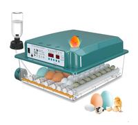CoInceptus Incubadora Huevos Gallina, Incubadora de 24-36 Huevos con Volteo Automático de Huevos y Adición Automática de Agua, Incubadora con 4 Modos de Incubación Automáticos