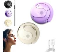 Coindcies AI Translation - Auriculares inalámbricos OWS Bluetooth 5.4, traductor Gleegard en tiempo real, auriculares colgantes con tecnología AI, auriculares portátiles de traducción en 146 idiomas