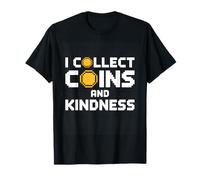 Coins and Kindness Gamer Kids Pixel Camiseta