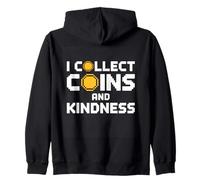 Coins and Kindness Gamer Kids Pixel Sudadera con Capucha