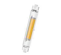 COITROZR LED R7S 118 mm Regulable, 20 W, Sin Parpadeo, Luz Blanca Cálida 3000 K, 3000 lm, Repuesto Para Varilla Halógena 300 W, Bombilla LED, Iluminación de Haz 360°, CA