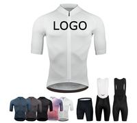COITROZR Maillot Ciclismo Personalizado Ropa Ciclismo Mountain Bike de Secado Rápido para Hombre con Logotipo del Equipo Ropa para Bicicletas de Carreras(White)