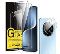 Coiwxmoi 2 Piezas Protector Pantalla para Honor Magic 7 Pro 5G 6,8", 2 Piezas Cristal Templado y 2 Piezas Protector de Lente de Cámara, HD Ultra Resistente, Dureza 9H, Antiarañazos Cristal Templado