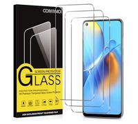 Coiwxmoi 3 Piezas Protector Pantalla para OPPO A74 4G / OPPO A94 5G 6,43",Cristal Templado, Dureza 9H, Ultra Transparente, Anti Arañazos, Sin Burbujas,Ultra Resistente, Clear