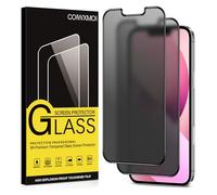 Coiwxmoi Protector de Pantalla Mate Privacidad para iPhone 13 mini,Cristal Templado Mate Anti Espía,9H Dureza Antiarañazos Antihuellas Sin Burbujas Privacy Vidrio Glass Protector Película,2 Piezas