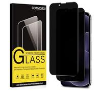 Coiwxmoi Protector Pantalla Privacidad para Apple iPhone 17e Cristal Vidrio Templado Antiespia 9H Dureza Anti-Arañazos Antihuellas Anti Espía Protectora Película Sin Burbujas Privacy,2 Pieza