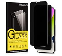 Coiwxmoi Protector Pantalla Privacidad para iPhone 14 Cristal Vidrio Templado Antiespia 9H Dureza Anti-Arañazos Antihuellas Anti Espía Protectora Película Sin Burbujas Privacy Screen,2 Piezas