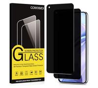 Coiwxmoi Protector Pantalla Privacidad para Xiaomi 11 Lite 5G NE/Mi 11 Lite 4G/5G Cristal Vidrio Templado Antiespia 9H Dureza Anti-Arañazos Anti Espía Protectora Película Sin Burbujas Privacy,2 Piezas
