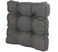Cojín 47x47x8 Panama Gris para Silla Funda de Asiento Wohnen Mueble Decoración
