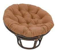 Cojín acolchado giratorio para silla de exterior, cojín redondo para silla de exterior, 100 cm de diámetro, 10 cm de grosor, diseño floral para sillas de jardín