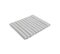 Cojín acolchado suave Palissade para banco de comedor con reposabrazos, color gris cielo