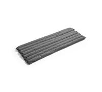 HAY Cojín de banco Traverse Quilted Lounge Bench Pimienta negra