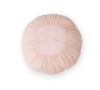 Cojín algodón rosa 11x35x35cm