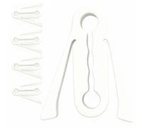 Cojín Antichoque para Puerta de Coche para Ferrari LaFerrari 2013-2016,Almohadillas de Absorción de Impactos para Puerta de Automóvil,prevención de Arañazos y Resistencia Los,White