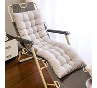 Cojín antideslizante extra largo para silla reclinable, almohada suave para exteriores e interiores, para viajes en la playa y relajación