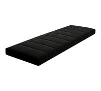 Cojín antideslizante lavable para banco de jardín, 45 x 180 cm, con funda extraíble con cremallera, ideal para porche, columpios, ventanas, asientos de exterior, muebles de exterior