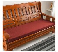 Cojín antiescaras de 31x13x2 Pulgadas. Cojín de Banco de Esponja de Alta Densidad con diseño de Hebilla Antideslizante. Adecuado para sofás de Madera, Patios, Suelos, terrazas, Balcones y OT